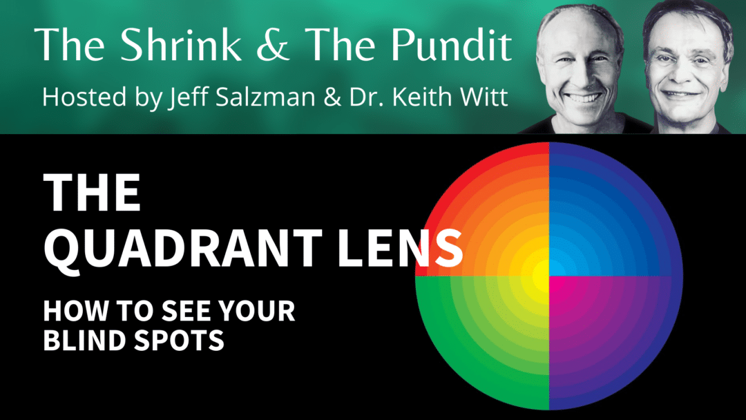 The Quadrant Lens: How to See Your Blind Spots The Shrink The Pundit